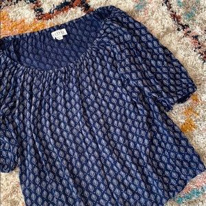 Velvet Graham Spencer boho shirt top blouse